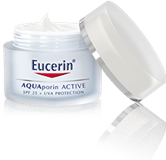 Eucerin AQUAporin ACTIVE met SPF 25 en UVA-bescherming voor alle huidtypen